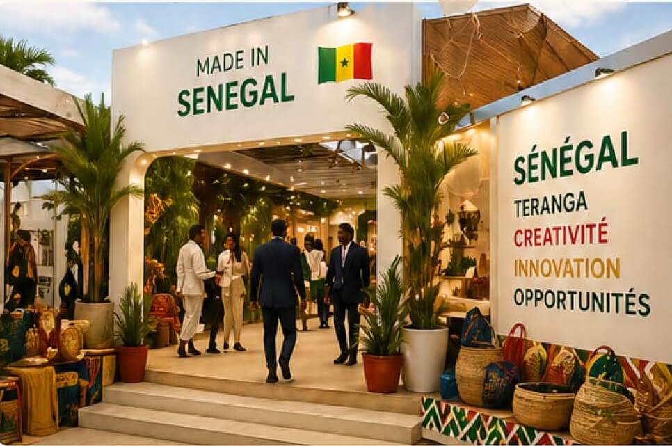 Stand Made in Senegal